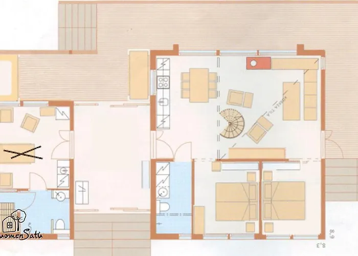 别墅 皮里斯里纳别墅 *